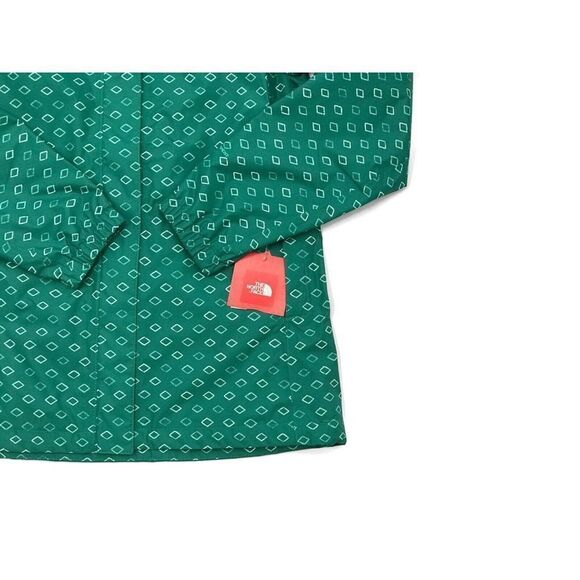 The North Face Resolve Womens Size Small Green Waterproof Training Rain Jacket - Picture 3 of 6